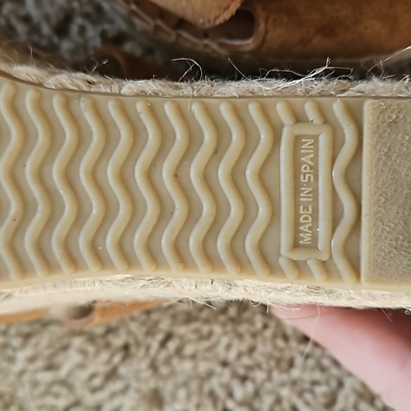 Juncal Aguirre wedge sandals, made in Spain, size 41 - Picture 6 of 8